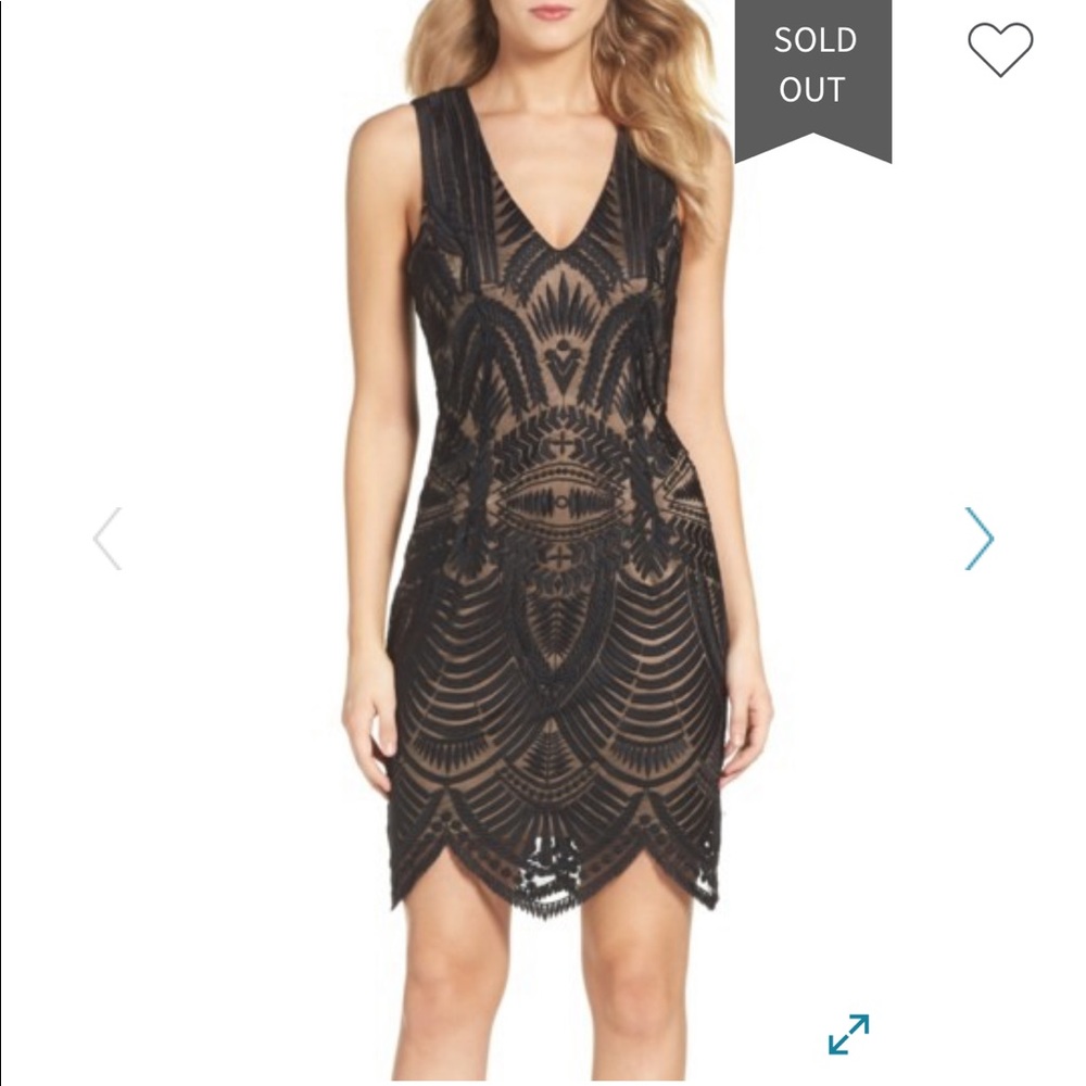 Bardot Black Dress